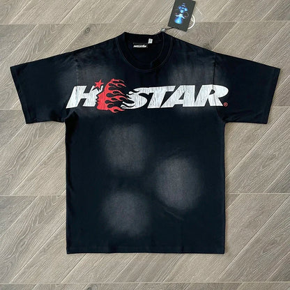 P2P Classic Print Series Casual Pure Cotton Short-Sleeved T-Shirts