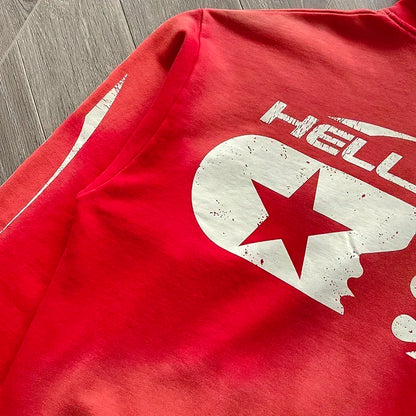 HS Zip up Cotton Hoodie with Zipper Wash